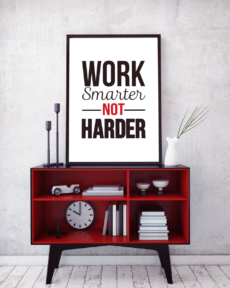 Work Smarter Poster